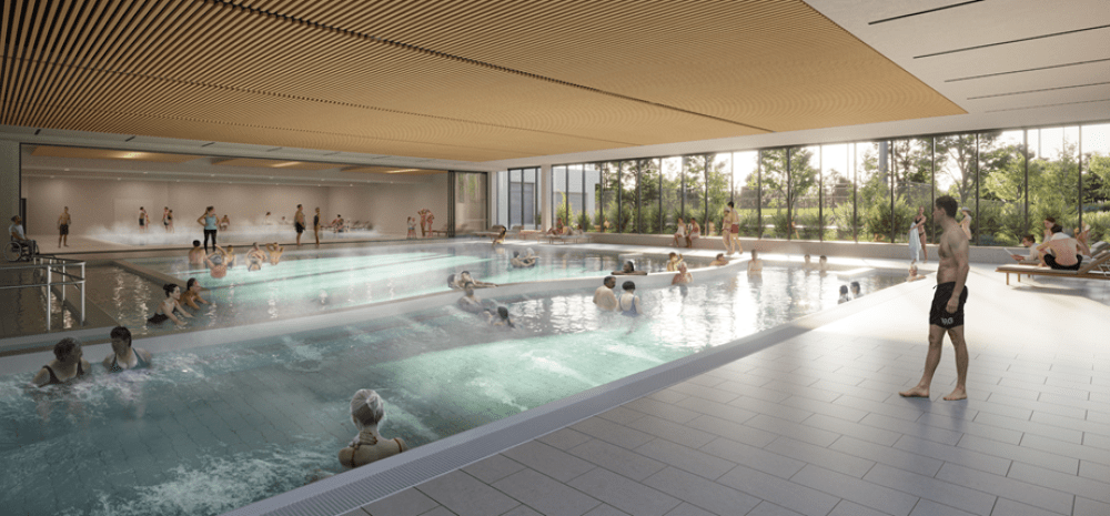 Artist's impression of the Dandenong Wellbeing Centre