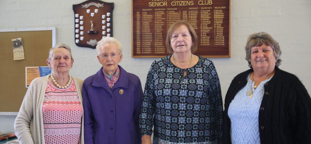 Councillor Angela Long with members of the Dandenong North Senior Citizens Club