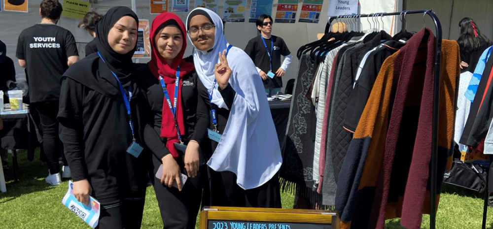 young people at a festival 