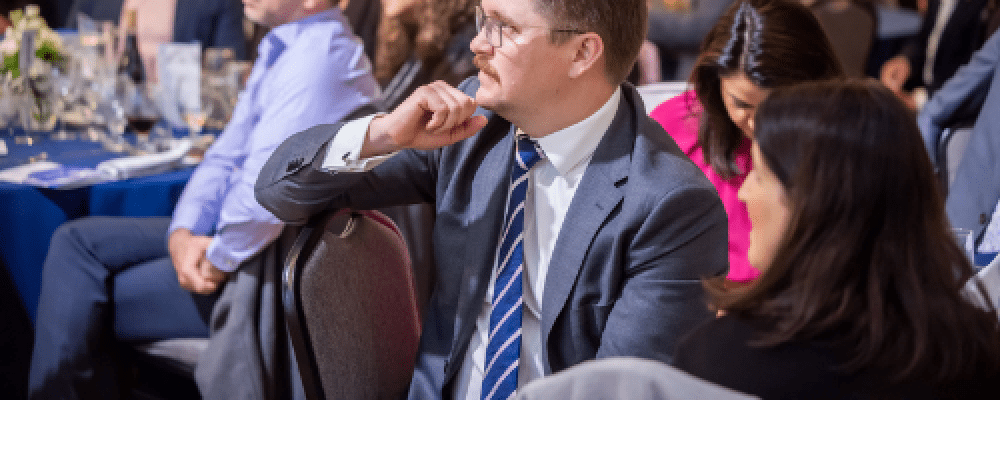 attendees at Chamber event