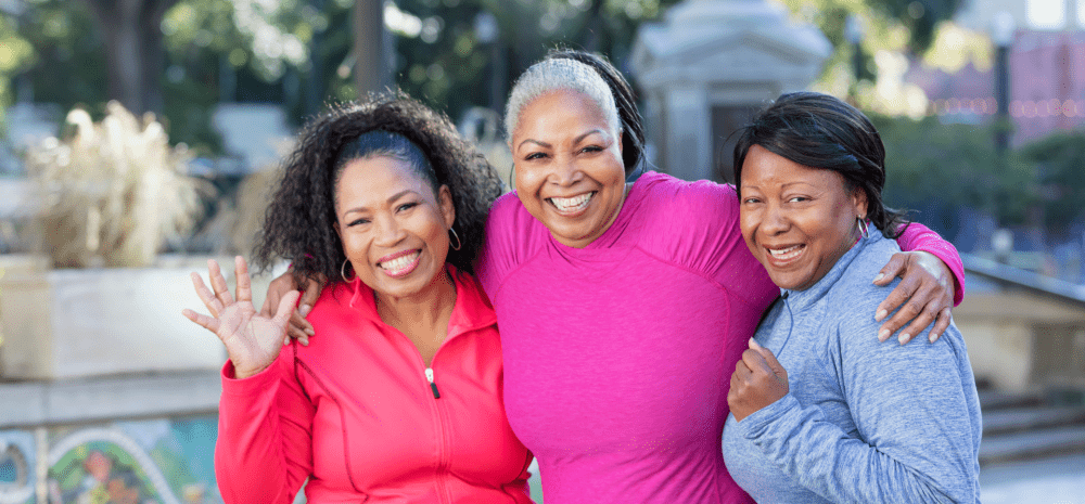 women exercising