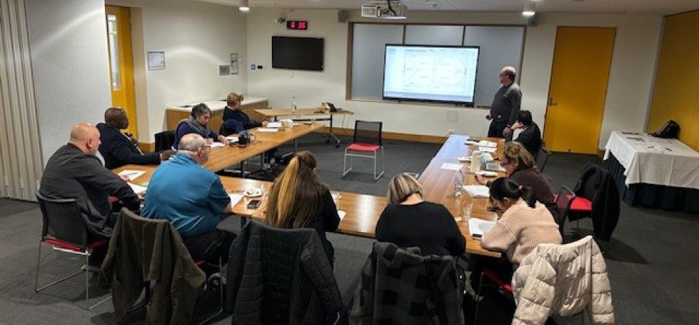 business plan accelerator workshop with attendees