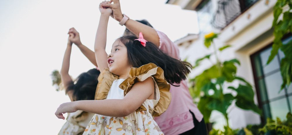 Children dancing