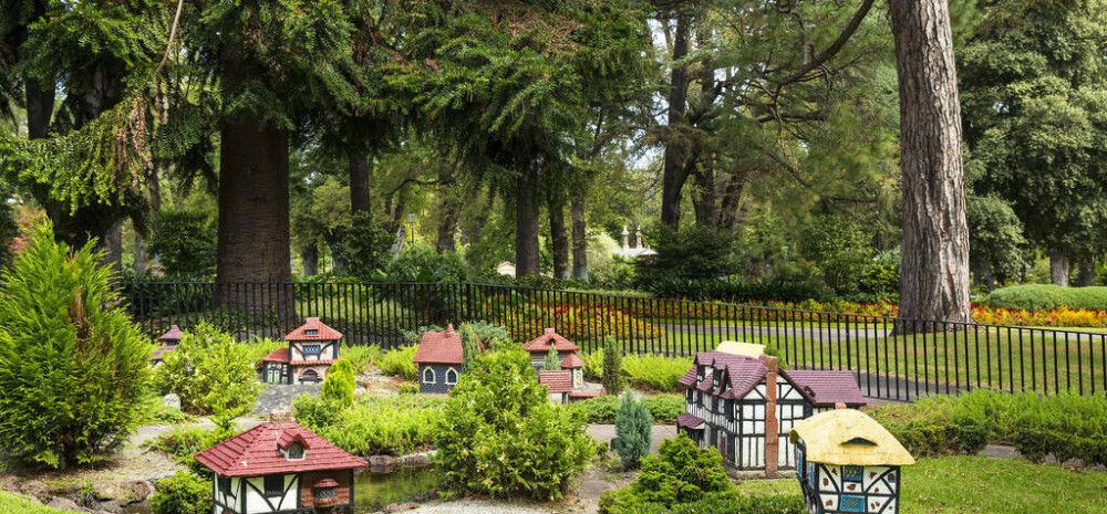 Tudor mini village at Fitzroy gardens