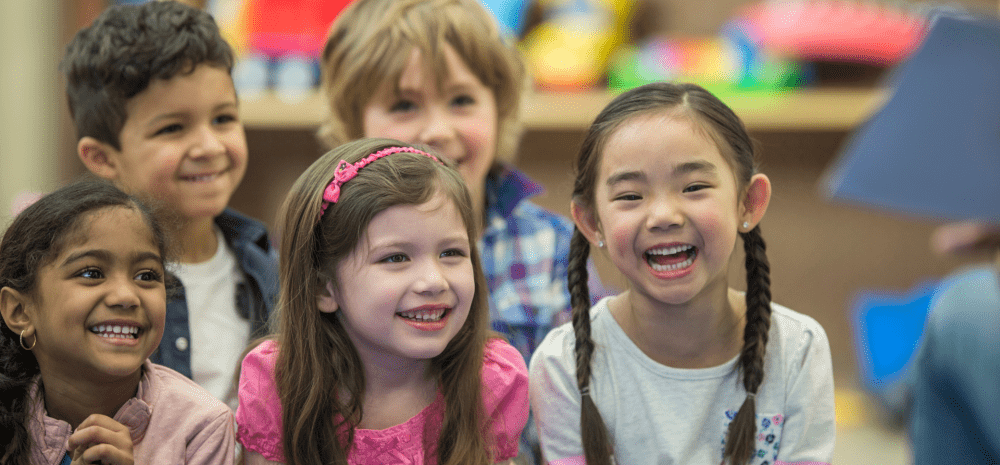 Children smiling