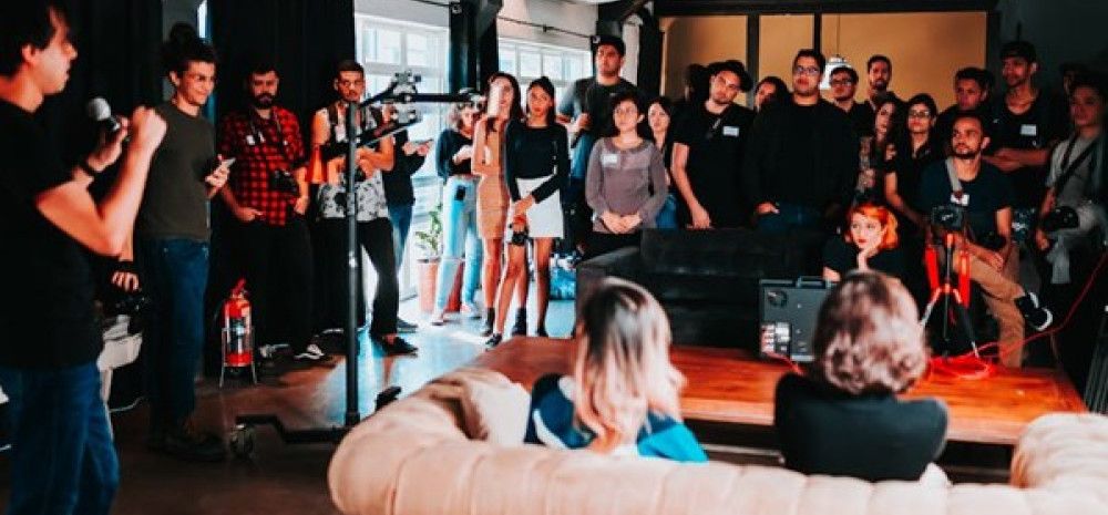 group of people attending workshop