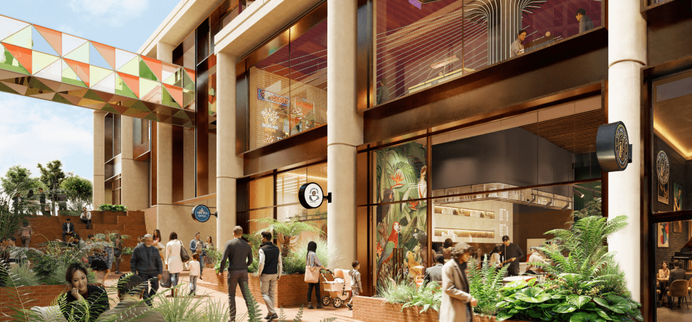 This is an artist’s impression of the development.