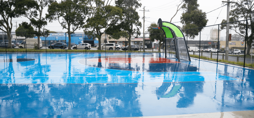 Greaves Reserve basketball court