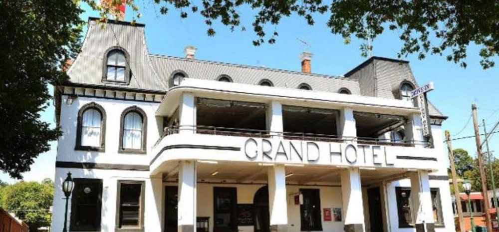 The grand hotel outside
