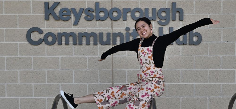 Cr Do at the Keysborough Community Hub