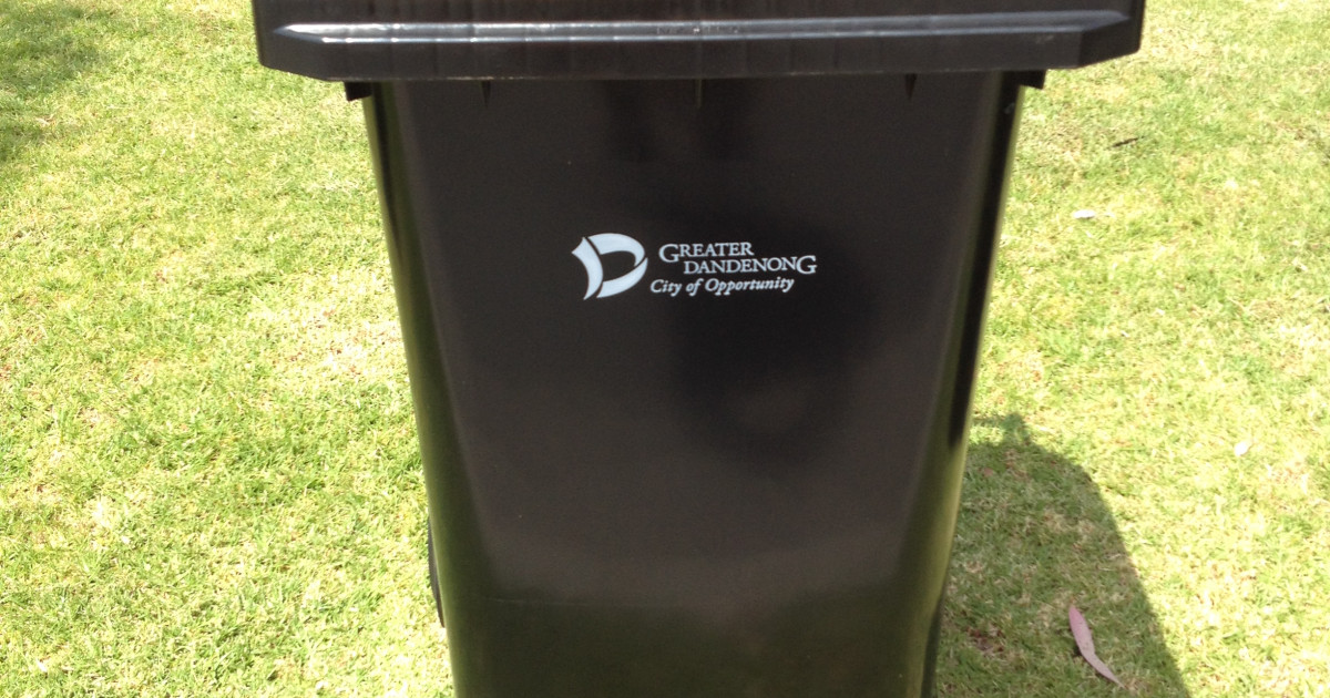 Recycling Bin Greater Dandenong Council