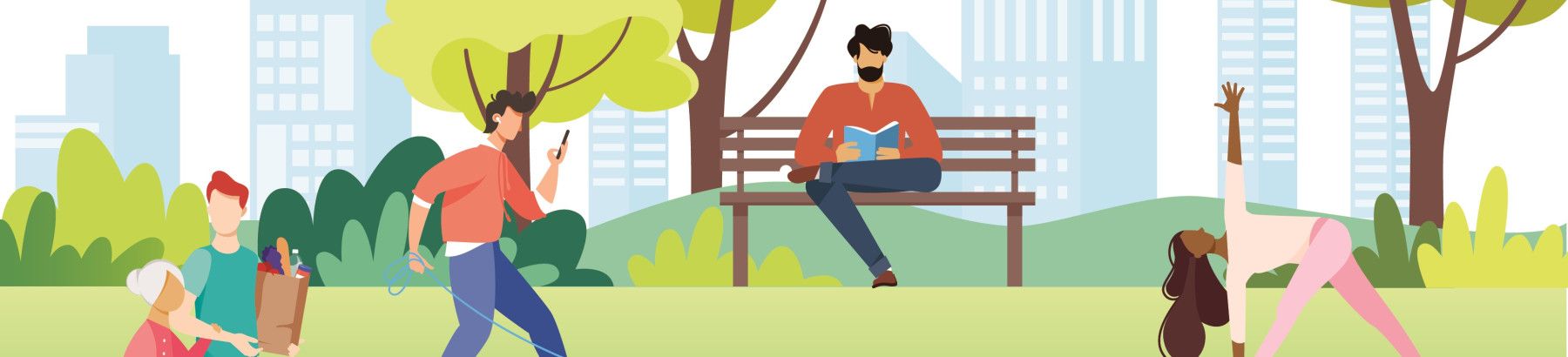 People in the park