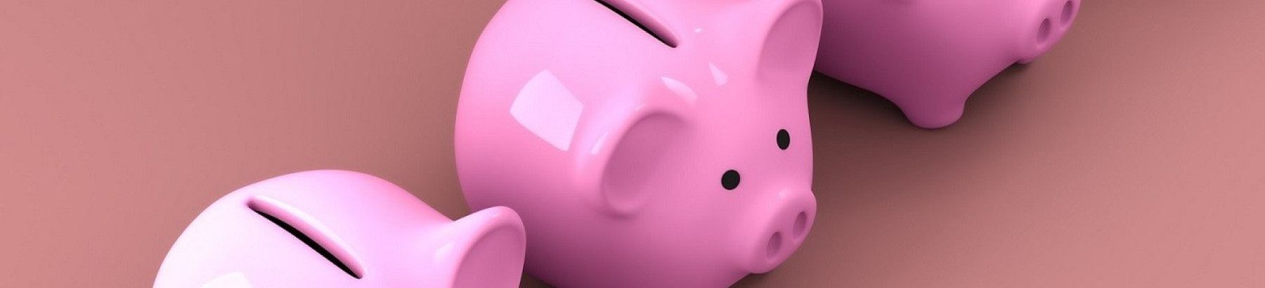 Pink Pig Money Boxes