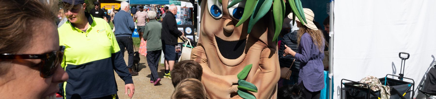 a giant river red gum costume