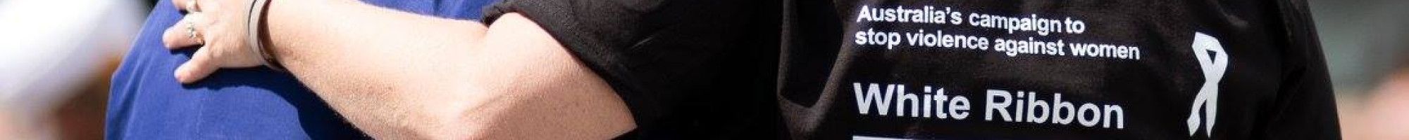 two women supporting eachother