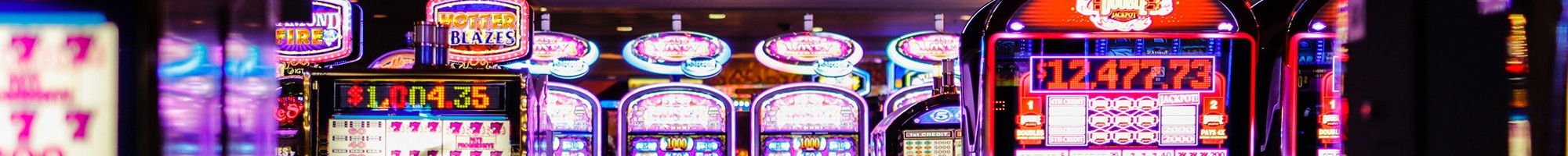 room full of pokie machines