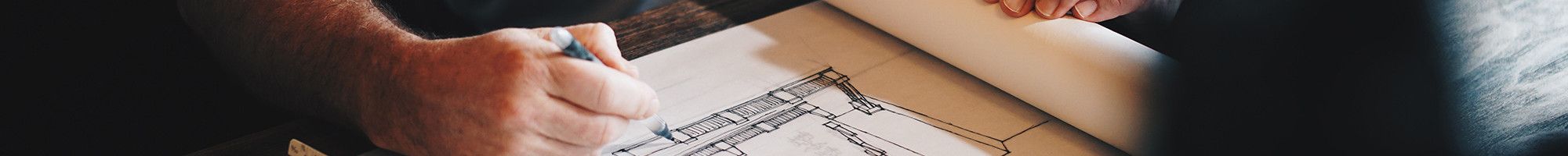 architect drawing plans