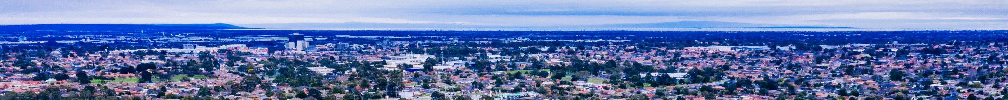 Aerial Suburb Shot