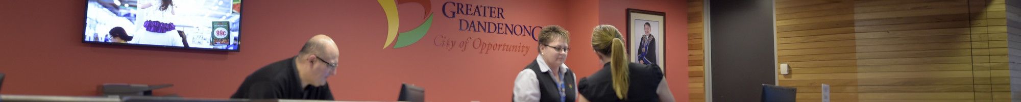 Dandenong Civic Centre, Customer Service Desk