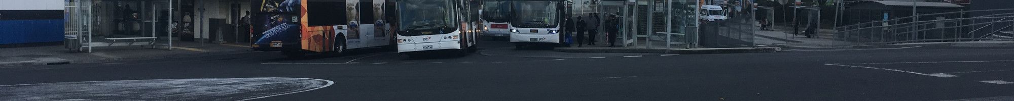 Buses at Dandenong Station