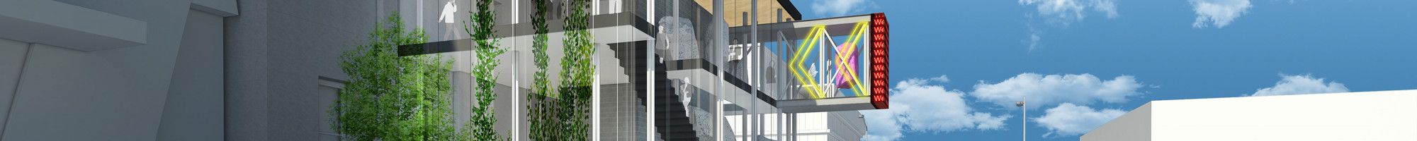 art gallery sketch