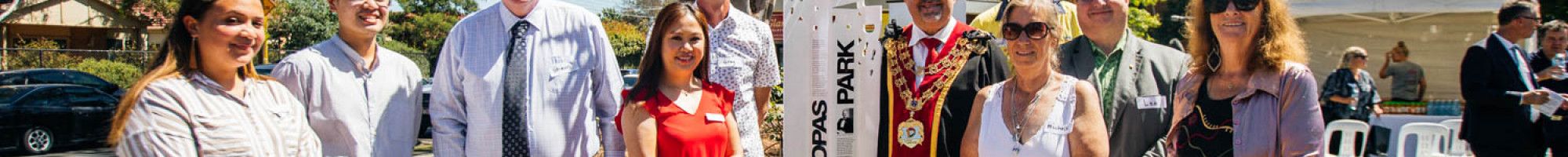 Copas Park New Interpretive Sign Unveiled