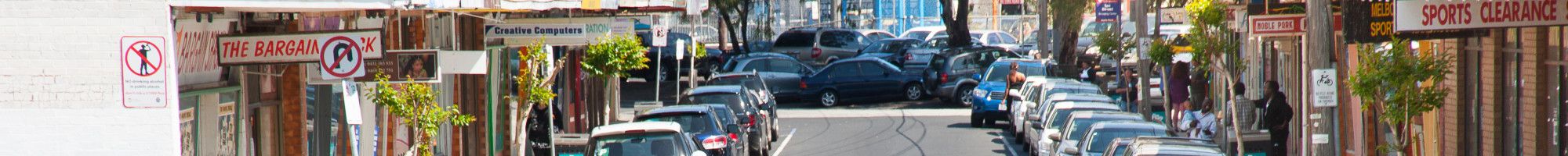 A Street in Noble Park Activity Centre