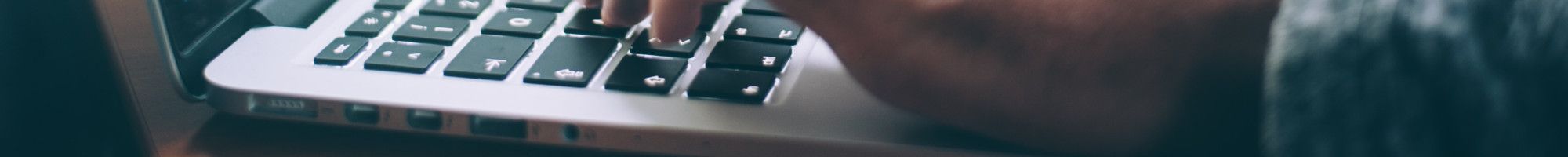 Person on a laptop
