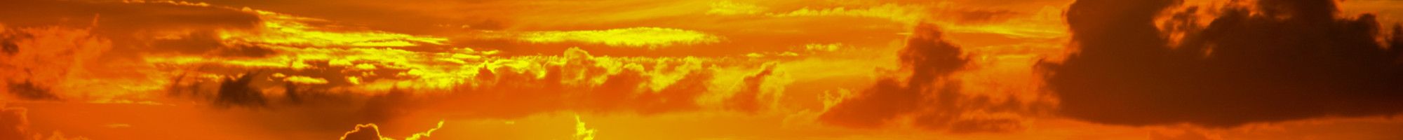 image of orange sky