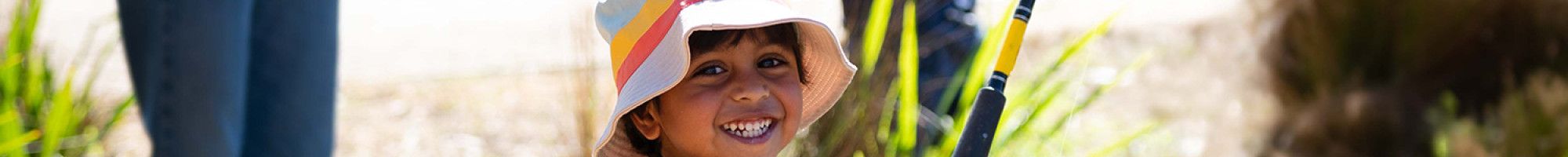 Boy smiling