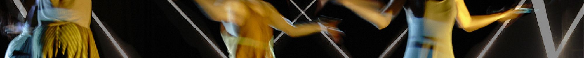 Abstract image of people dancing and moving