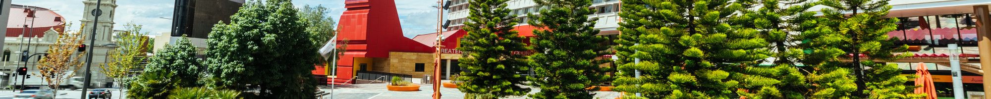 Harmony Square at the Dandenong Civic Centre