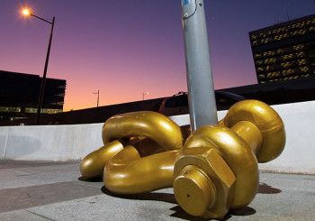 Gold Chain Public Art