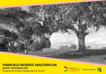 Parkfield Reserve Master Plan Cover