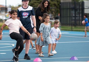 Kids playing sports