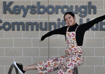 Cr Do at the Keysborough Community Hub