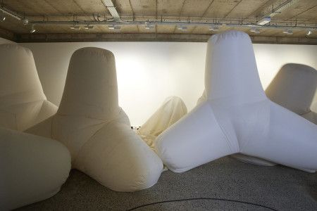 Blow up pieces of art