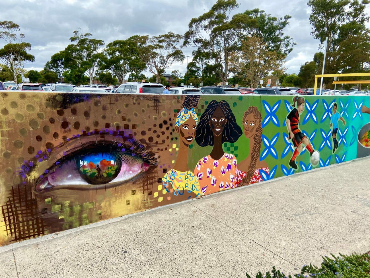 Greater Dandenong. My Place. My Community. Art Mural Greater