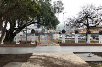 Dandenong Park - Entry gates works