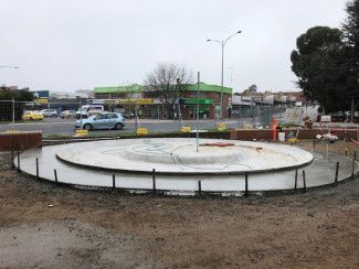 Dandenong Park - Rotary Wheel works