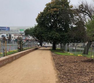 Dandenong Park - Tan track