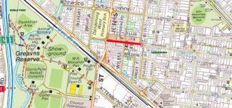 Hemmings Street Shopping Centre Streetscape Improvements Map of Construction Area