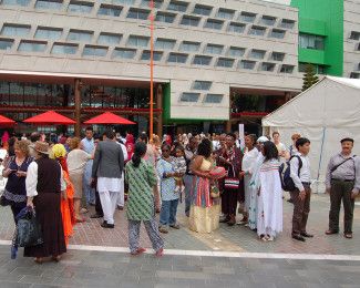 Harmony Square - event crowd