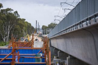 Major rail works in Dandenong South