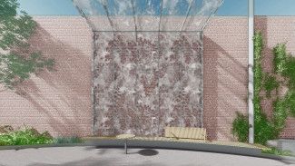 Artist Impression of Laneway Sculptural Element