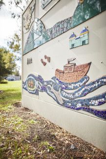 Commemorative Park Mosaic Mural