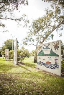 Commemorative Park Mosaic Mural