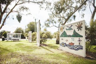 Commemorative Park Mosaic Mural