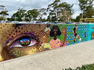 Greater Dandenong. My Place. My Community. Art Mural