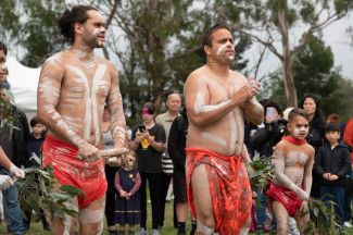 Performers at Discover Dandenong Creek Festival